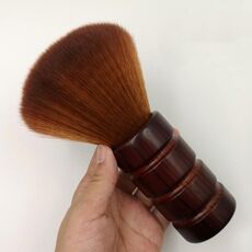 Capelli taglio capelli rotto Duster spazzola in legno massello in legno morbido setole di pulizia spazzola per parrucchieri suppliess (S2 Brush)