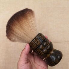Capelli taglio Capelli rotti Duster Brush Brush Solid Legno morbido Setole di pulizia Spazzola per parrucchieri Suppliess (S3 Brush)