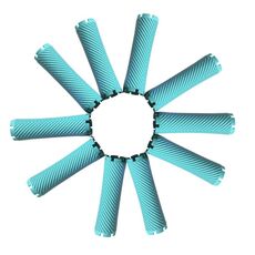 3 set parrucchiere grande perm bar barra pera fiore riccio addensato per perm bar per parrucchieri (2 bar)