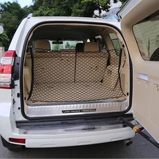 4 Ganci Veicolo Universale Tronco Mesh Cargo Storage Organizer Car Van SUV Back Item Net