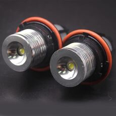 2 PCS DC 12-24V 6W 800LM 6000K LED Angel Eyes Lampadina per BMW E39 / E53 / E60 / E61 / E63 / E64 / E65 / E66 / E87, (luce bianca)