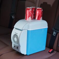 BY-275 Frigorifero a raffreddamento rapido per veicoli Mini frigorifero portatile e riscaldatore da 7,5 litri, tensione: 12V CC