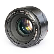 YONGNUO YN50MM F1.8C Obiettivo con messa a fuoco automatica per Canon EF Mount New Lens (Black)