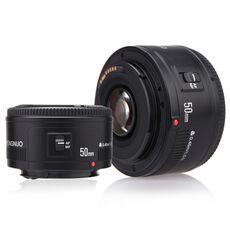 YONGNUO YN50MM F1.8C II F1.8 Obiettivo con messa a fuoco automatica per Canon EF Mount New Lens (Black)