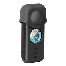 Custodia protettiva in silicone antipolvere per tutto il corpo per Insta360 ONE X2 (nera)