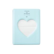 Cuore cavo 64 tasche Photo Book Photo Book Nome Titolare della carta per Fujifilm Instax Mini 8/7S / 70/25/50 / 7/90 (Menta leggera)