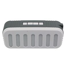 NUOVOXING NR-2013 TWS Auto Speaker Bluetooth a forma di condotto con canalizzazione (Bianco)
