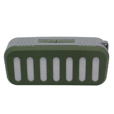 Newrixing NR-2013 TWS Auto Speaker Bluetooth a forma di condotto con canalizzazione (verde)