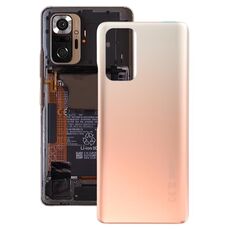 Cover posteriore della batteria originale per Xiaomi Redmi Nota 10 Pro Max / Redmi Nota 10 Pro 4G / Redmi Nota 10 Pro (India) M2101K6P M2101K6G M2101K6i M2101K7ai M2101K7ag (Gold)