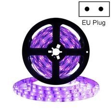 3528 SMD UV Purple Light Striscia Epossidica Lampada a LED Epossidica Striscia di luce decorativa, Stile: Impermeabile 10m (spina UE)