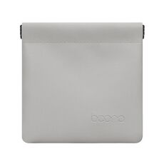 2 PCS Baona Auricolare Data Cable Sacchetto di stoccaggio Mini Borsa auricolari portatili U disco auricolare, Dimensioni: Piccolo (Grigio)