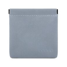 2 pz Baona Auricolare Data Cable Sacchetto di stoccaggio Mini Borsa auricolari portatili U disco auricolare, Dimensioni: Piccolo (Blu)