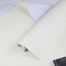 Carta da parati autoadesiva semplice da 0,6x3 m PVC addensato con colla Adesivi per asilo per bambini in tinta unita (bianco sporco Y803)