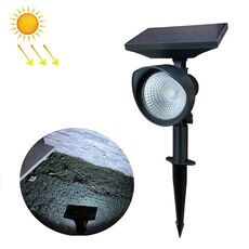 Solar Flood Light Home Giardino solare Villa Lampada da prato (luce bianca 6500K)