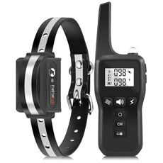 PAIPAITEK PD529 TELECOMANDO DOGGLIO DOGGLIO DI ALIMENTAZIONE DISPOSITIVO VOCE CONTROLLO ANTI-BARKING DISPOSITIVO DI ARREING DISPOSITIVO DOGGLIO (nero)