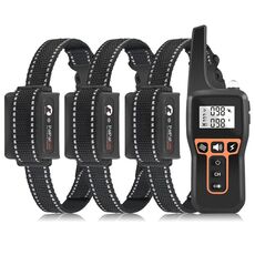 PaiPaitek PD529-3 Controllo remoto Dog Formazione dispositivo Controllo vocale Barking Stopper Collare elettronico Dispositivo di addestramento per cani