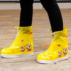 2 paia 905-A Children Piovy Day Cartoon Pattern Copertura da scarpe impermeabile (Unicorno M)