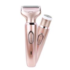 Sonax Pro SN-8977 Shaver da donna Shaver 2 in 1 Dispositivo di depilazione della ricarica USB lavabile (oro rosa)