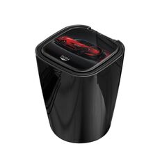Forniture automobilistiche Posacenere caricato per auto (nero brillante)