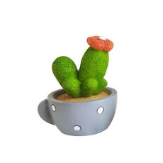 10 pz carino scuotimento testa primavera decorazione auto decorazione torta a forno mini decorazioni in resina in vaso, specifica: MIPER