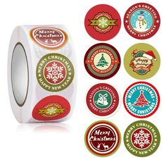 Adesivo sigillante per etichette decorative per regalo di Natale (HA048)