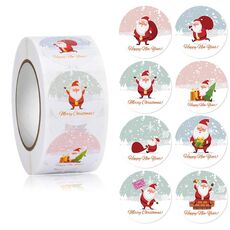 Adesivo sigillante per etichette decorative per regali di Natale (HA051)