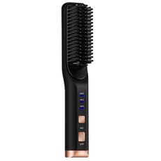2 in 1 raddrizzatore per capelli multifunzione a doppio uso e raddrizzatura a doppio uso, colore: nero