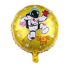 10 PCS Space Pallone in alluminio Palloncino Bambini Decorare Birthday Party Decoration Balloons, Stile: Oro Space Man