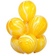 100 pz 10 pollici Agata Latex Balloon Balloon Festival di nozze Party Balloon decorativo (arancione)