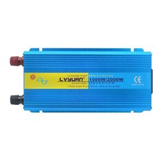 LVYUAN Inverter solare a onda sinusoidale pura da 2000 W per auto, specifica: da 12 V a 220 V