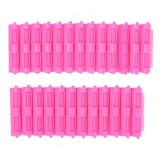 F2001 25 in 1 Perm Bar Styling Fluffy Perm Capelli Clip Parrucchieri Parrucchiere Barbiere Shop Attrezzature per parrucchieri (rosa)