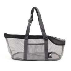 PTTICE BAGGIE Panoramica per cani da cane traspirante (0901A grigio + nero)