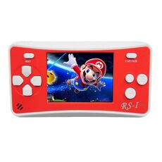 Console di gioco portatile retrò RS-1, LCD a colori da 2,5 pollici a 8 bit, giochi integrati da 152 tipi (rosso)