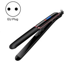 35W 2 in 1 curling e raddrizzamento Splin elettrico a doppio uso, specifica: spina UE (nero)