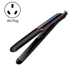 35W 2 in 1 arricciatura e raddrizzamento a doppio uso Splin elettrico, specifica: Plug AU (nero)