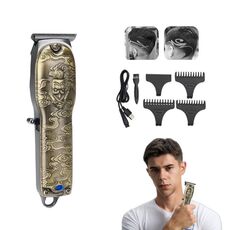 Clipper per il corpo del signore della testa del signore dell incisione del bronzo dell'annata (JM-1015)
