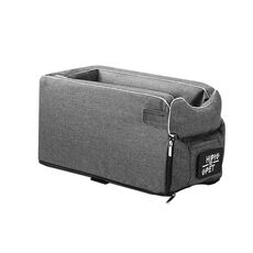Auto Central Control Seat Pet Portable Bed Pad, Colore: quadrato + grigio (42x20x22cm)