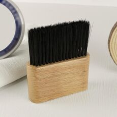 2 PCS Pennello per capelli tagliuzzato piatto tagliuzzato e scollo a spazzola per capelli (colore in legno)