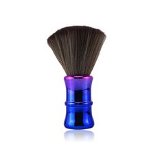 Pennello per la pulizia del collo del taglio del taglio del taglio dei capelli della spazzola per capelli (a due sezioni viola)