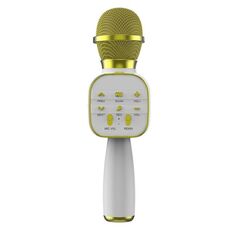 DS813 Microfono Bluetooth wireless dal vivo (giallo)