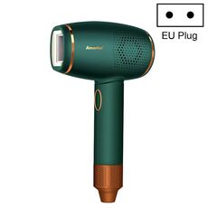 AIMANFUN Home IPL Laser Photon Ringiovanimento dei capelli Strumento di depilazione, Plug: Plug UE (verde scuro)