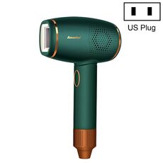 AIMANFUN Home IPL Laser Photon Ringiovanimento dei capelli Strumento di depilazione, Plug: US Plug (Greeno scuro)