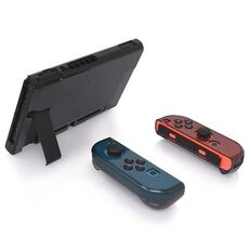 Coperchio di protezione del PC rigido per Nintendo Switch NS Caso Ritaglio Crystal Crystal Shell Shell Controller Accessori Accessori (Nero)