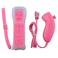 Telecomando per GamePad wireless per Wii (rosa)