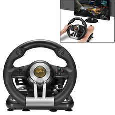 Volante PXN-V3 Racing Game per PC / PS3 / 4 / xbox one / interruttore (nero)