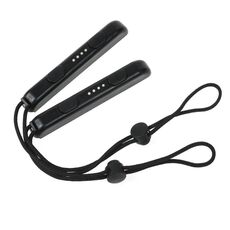 1 paio di accessori per giochi con cordino da polso per Nintendo Switch Joy-Con (nero)