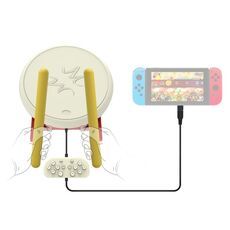 DOBE TNS-1867 Bacchette per videogiochi Controller per batteria Taiko Kit per batteria per Nintendo Switch