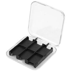 Scatola porta schede di memoria 12 in 1 per Nintendo Switch (argento)