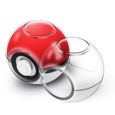 Protezione antiurto in cristallo per Nintendo Switch Poke Ball Plus (bianco)