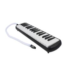 IRIN 001 Fisarmonica a 32 tasti Melodica Oral Piano Child Studente Strumenti musicali per principianti (nero)